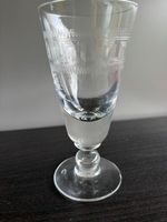 Kaffeeglas mit Mäandermuster, Unikat