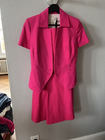 Kleid mit Jacke Pinko, Gr. 34, pink