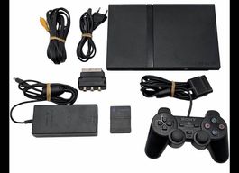 Playstation 2 Slim inkl. Controller, Memorystick
