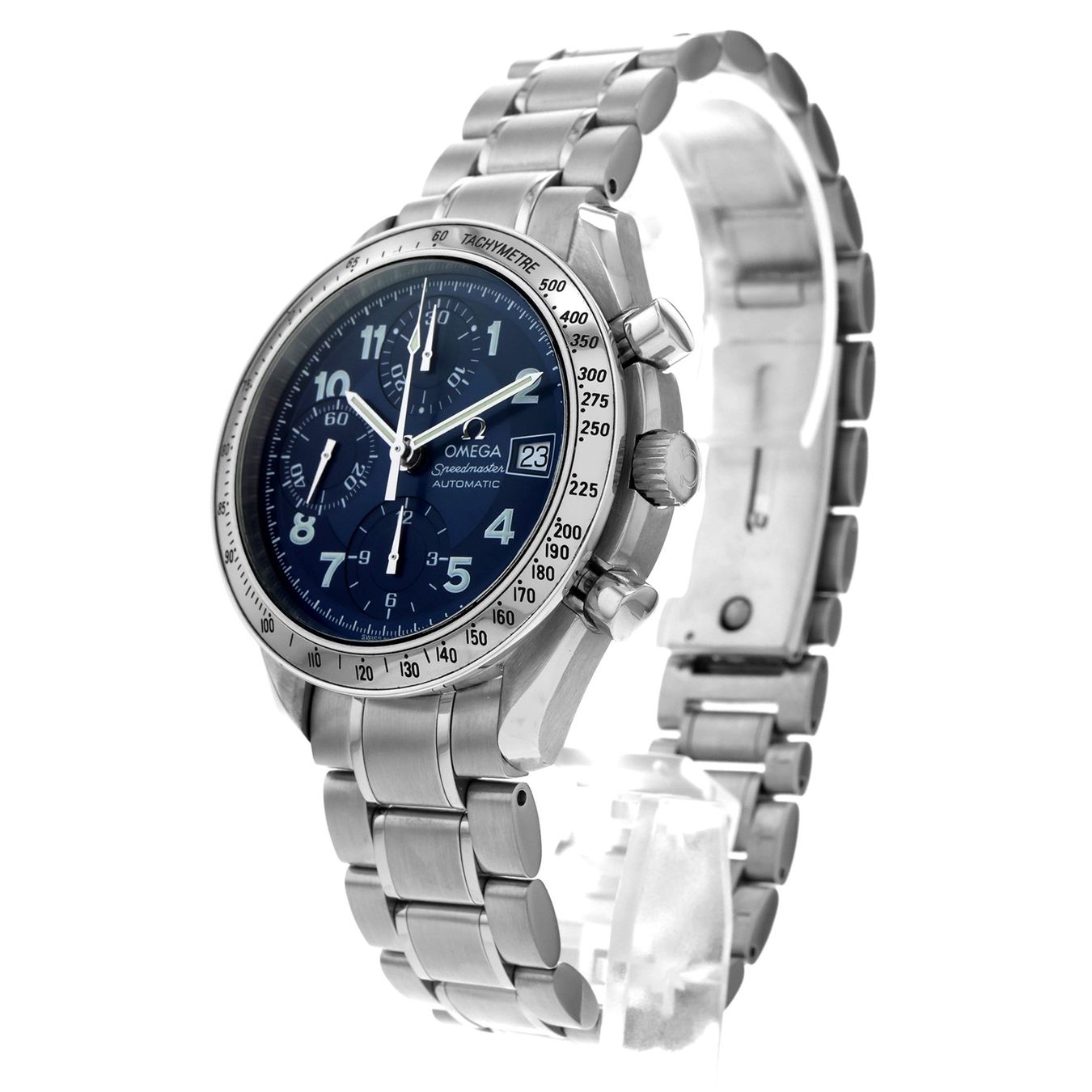 Omega Montres: Omega Speedmaster Bleu – D'occasion à Genève par Hiakoo 1