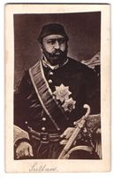 Fotografie Sultan Abdulaziz in Uniform m