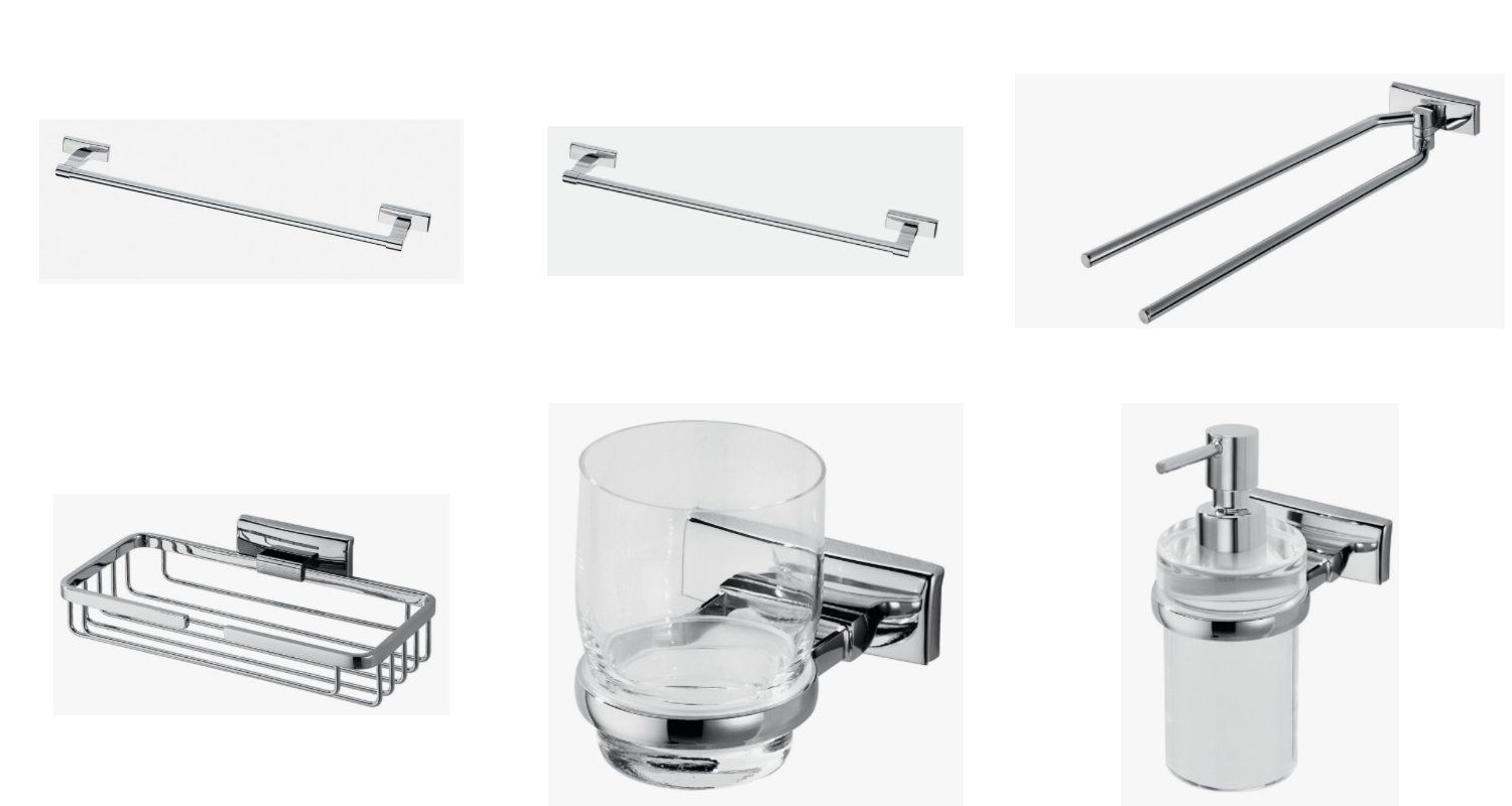 Portasapone: Komplettset Bodenschatz Badaccessoires neu – Nuovo e nell'imballaggio originale da Unterägeri venduto da arv_nh8z