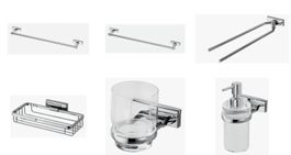 Komplettset Bodenschatz Badaccessoires neu