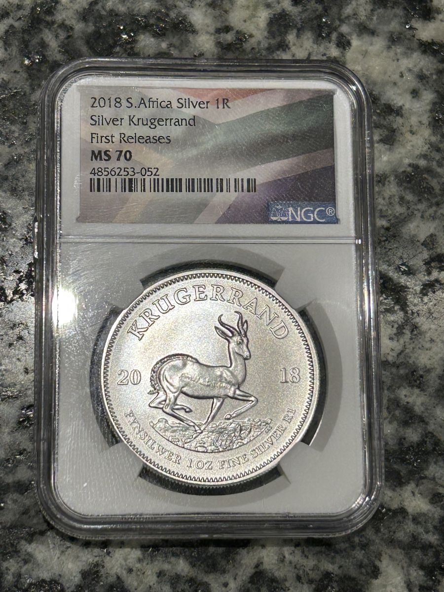 Tutti le monete: Krügerrand 2018 MS 70 – Nuovo (secondo la descrizione) da St. Gallen venduto da Tenkmaster