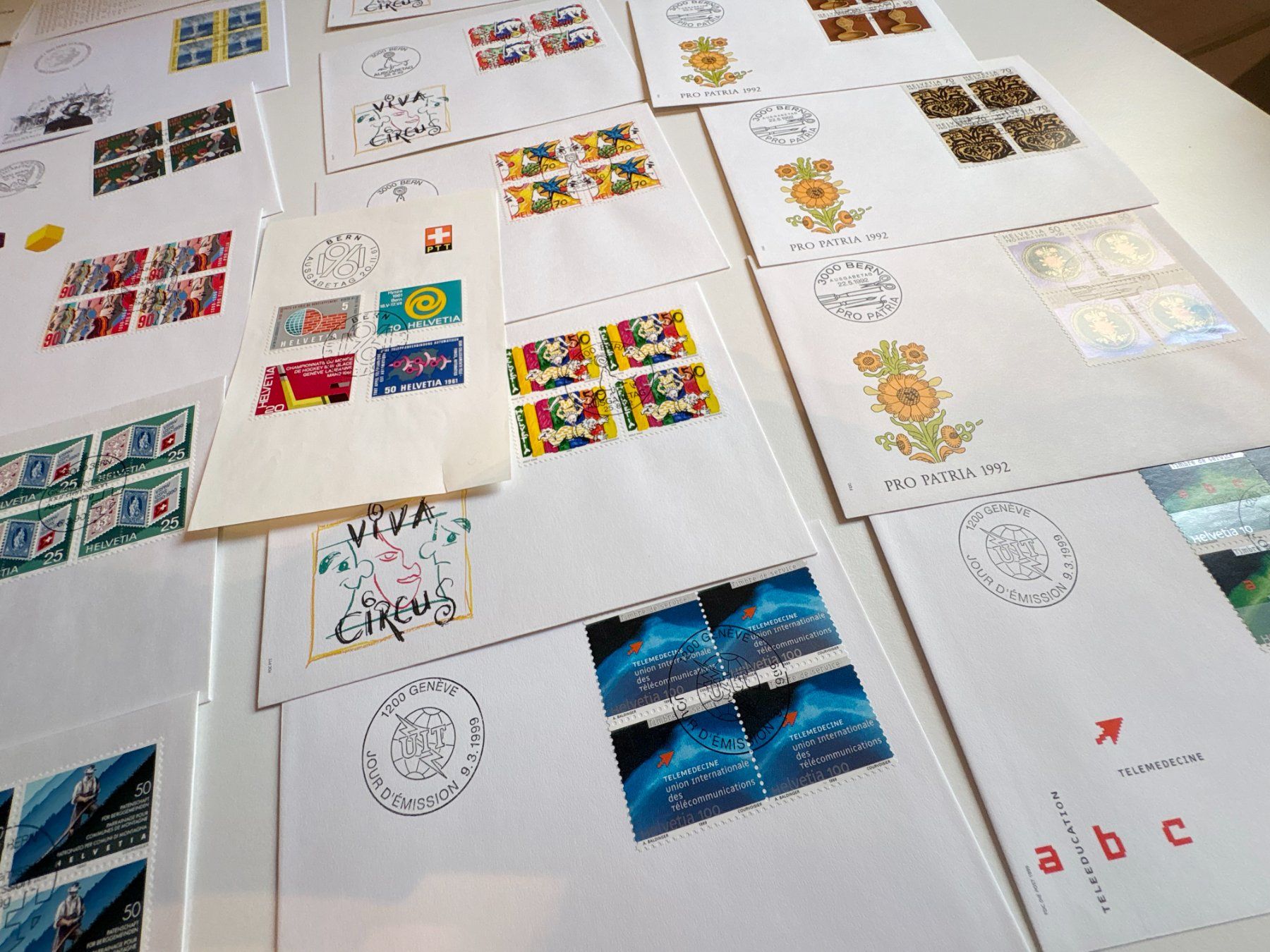 Tutti i francobolli: FDC HELVETIA LOT – Usato da Riva san vitale venduto da abd_p86k 2