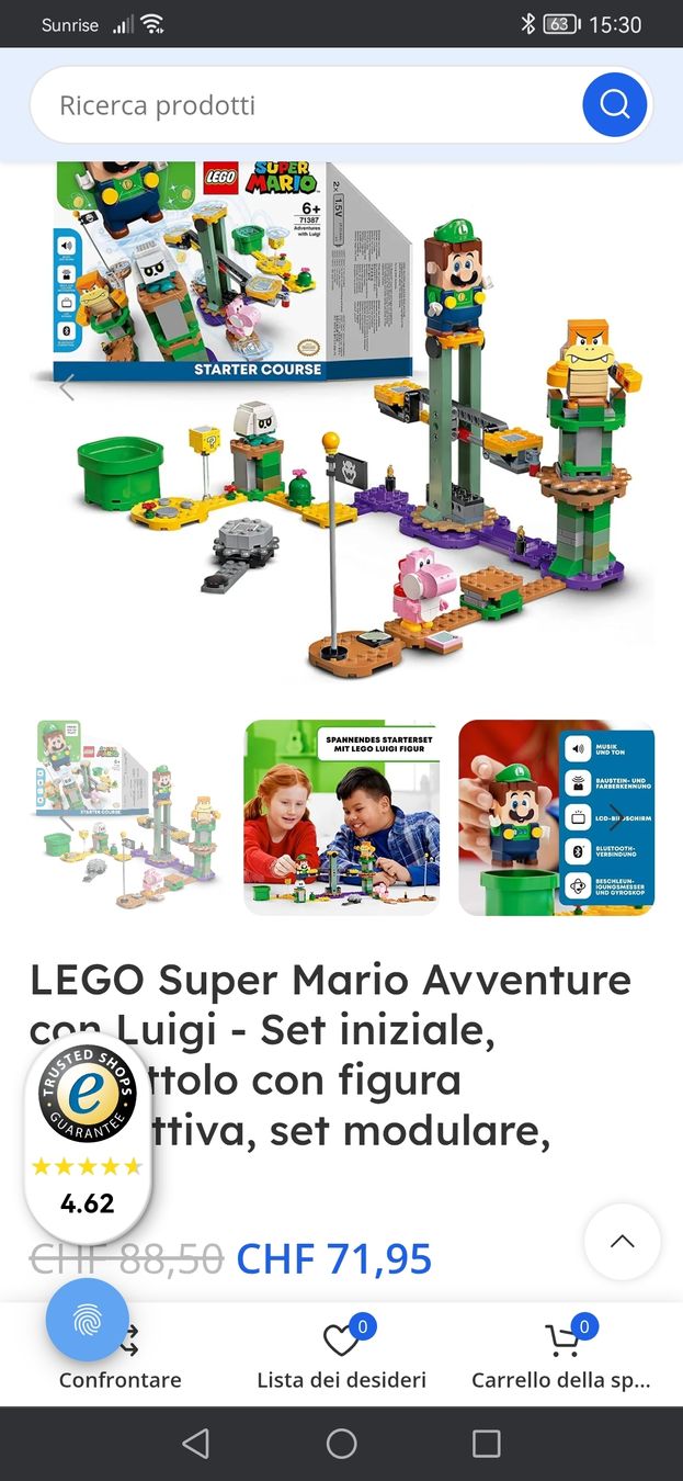 Lego Giocattoli: 11 Set Completi Lego Super Mario e Luigi – Usato da Lostallo venduto da Berenike 2