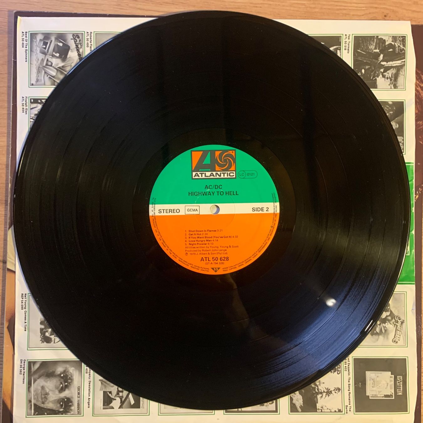 Dischi in vinile: AC/DC - HIGHWAY TO HELL...OG GER 1979...VG+/VG+ – Usato da Gals venduto da Diskopat 2