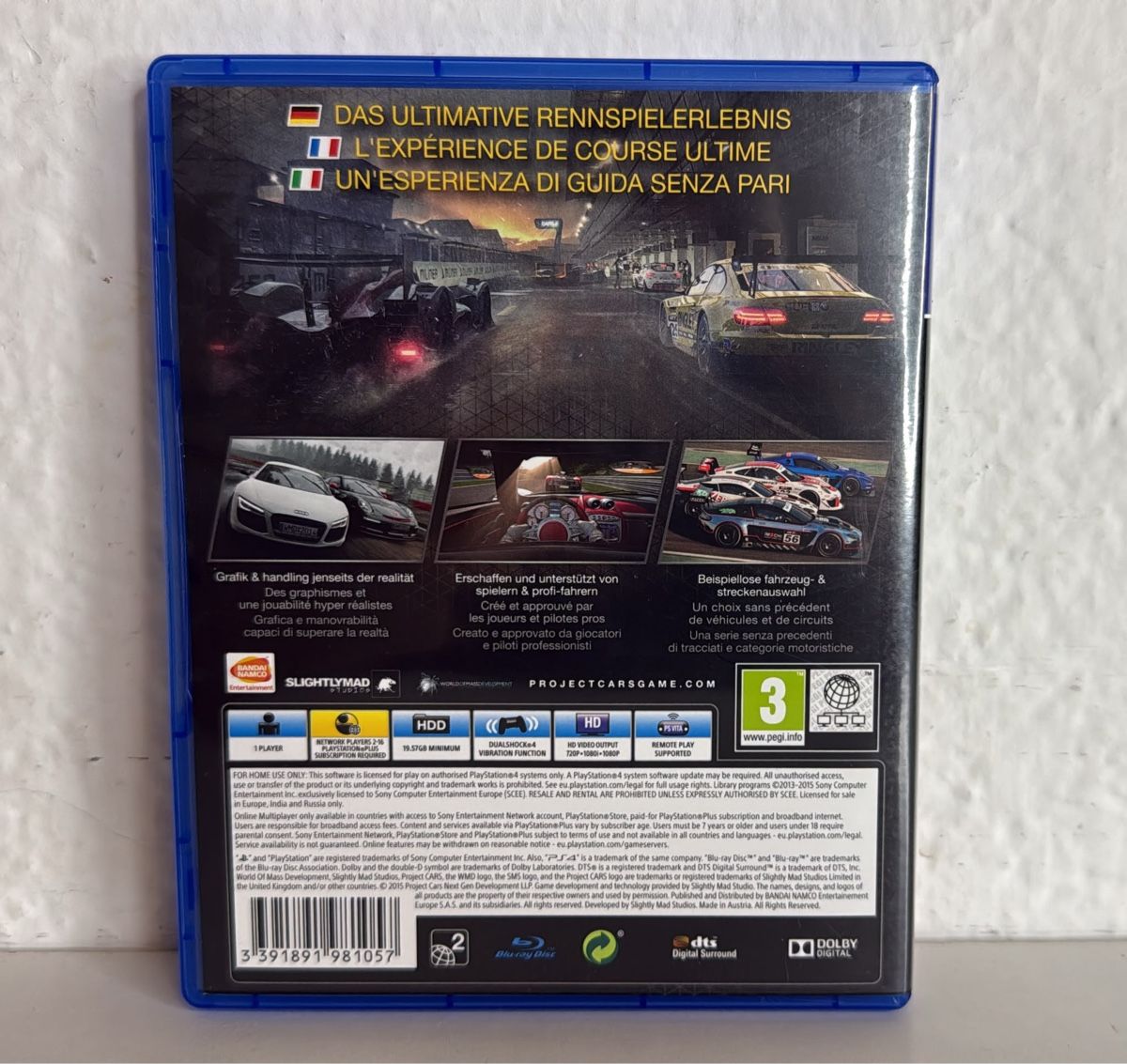 Sony Giochi: Project Cars - PS4/PS5 Game – Usato da Ehrendingen venduto da bubulence 1
