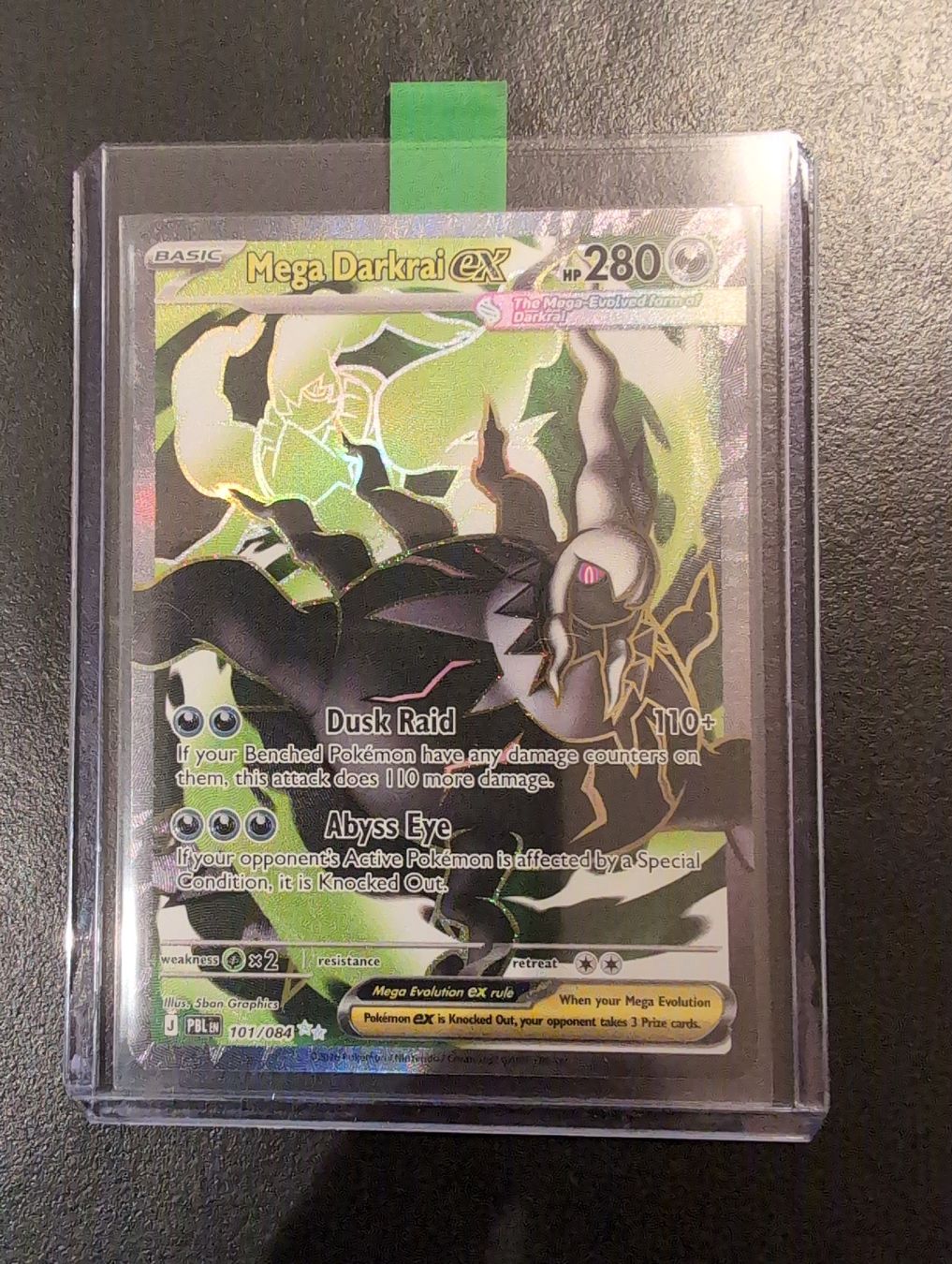 Pokémon Carte collezionabili: Mega Darkrai ex PBL EN 101/84 – Nuovo (secondo la descrizione) da sugiez venduto da Svicente