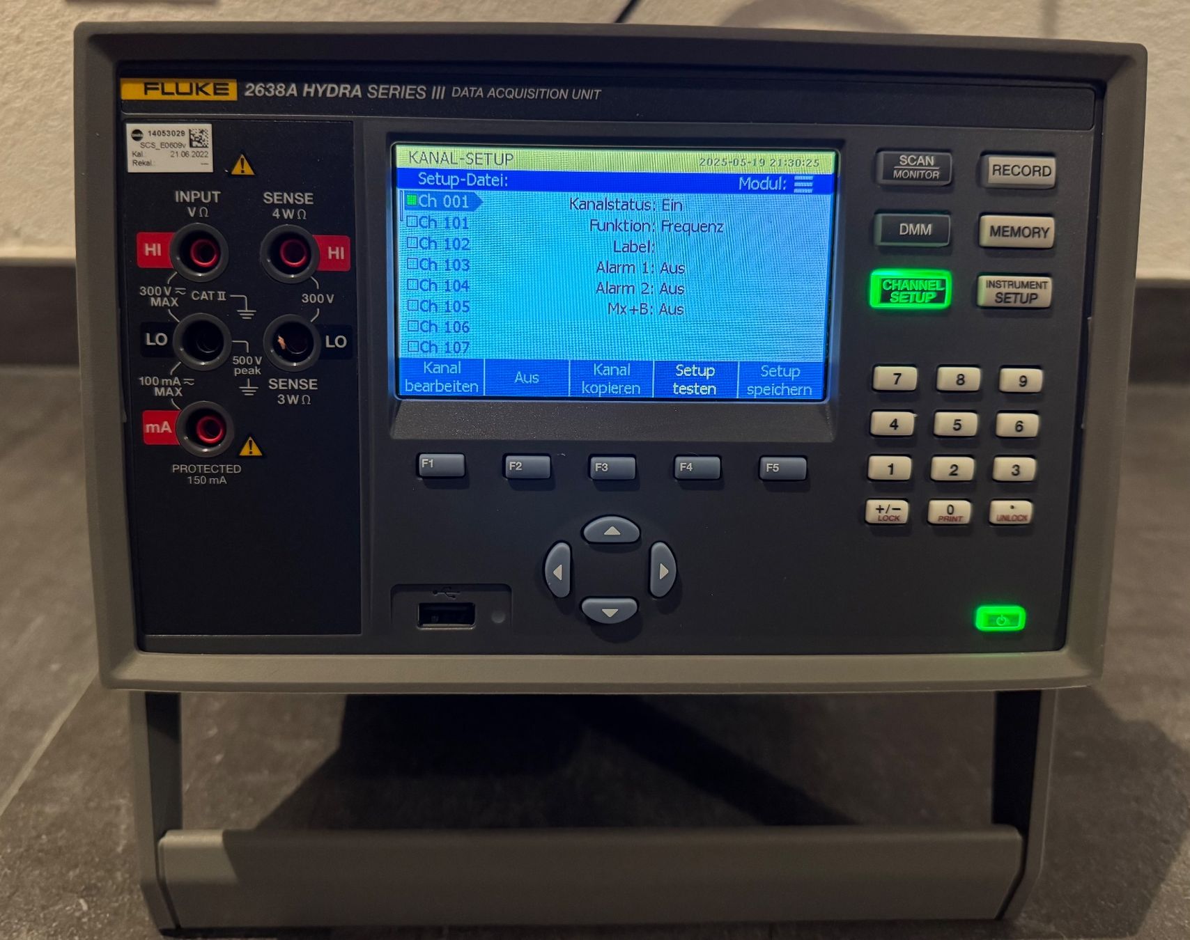 Fluke 2638A Hydra Series III Data Acquisition Unit Top (Gebraucht) in ...