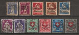 1922 : Serie SDN Nr. 16 - 26, KP 243.--
