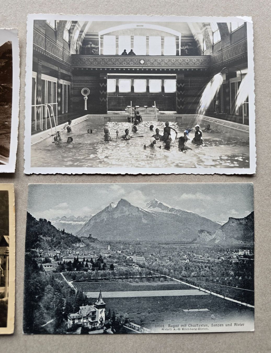 Cartoline postali: Bad Ragaz AK 4 Stk. (2) – Usato da Rheinau venduto da MakalekaAloha 2