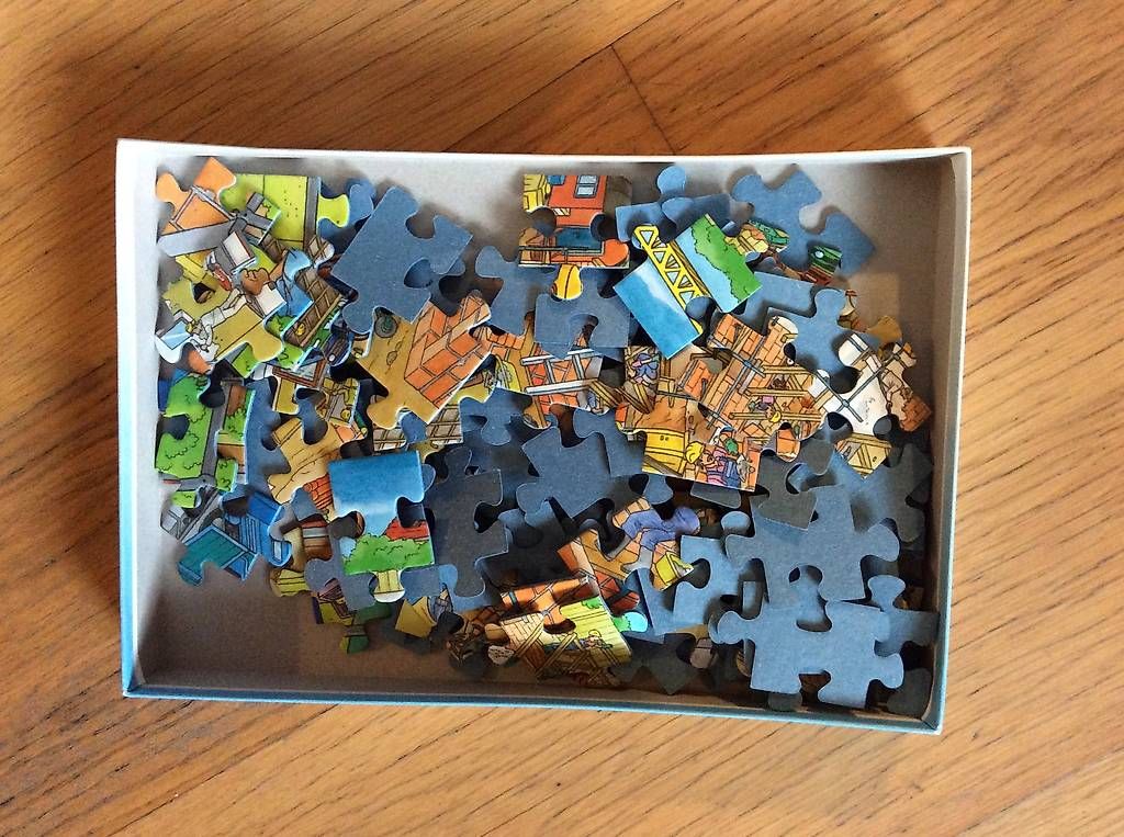 Ravensburger Puzzle: Ravensburger Puzzel 'Baustelle' / 100 XXL / 6+ – Usato da Dielsdorf venduto da Silviav02 1