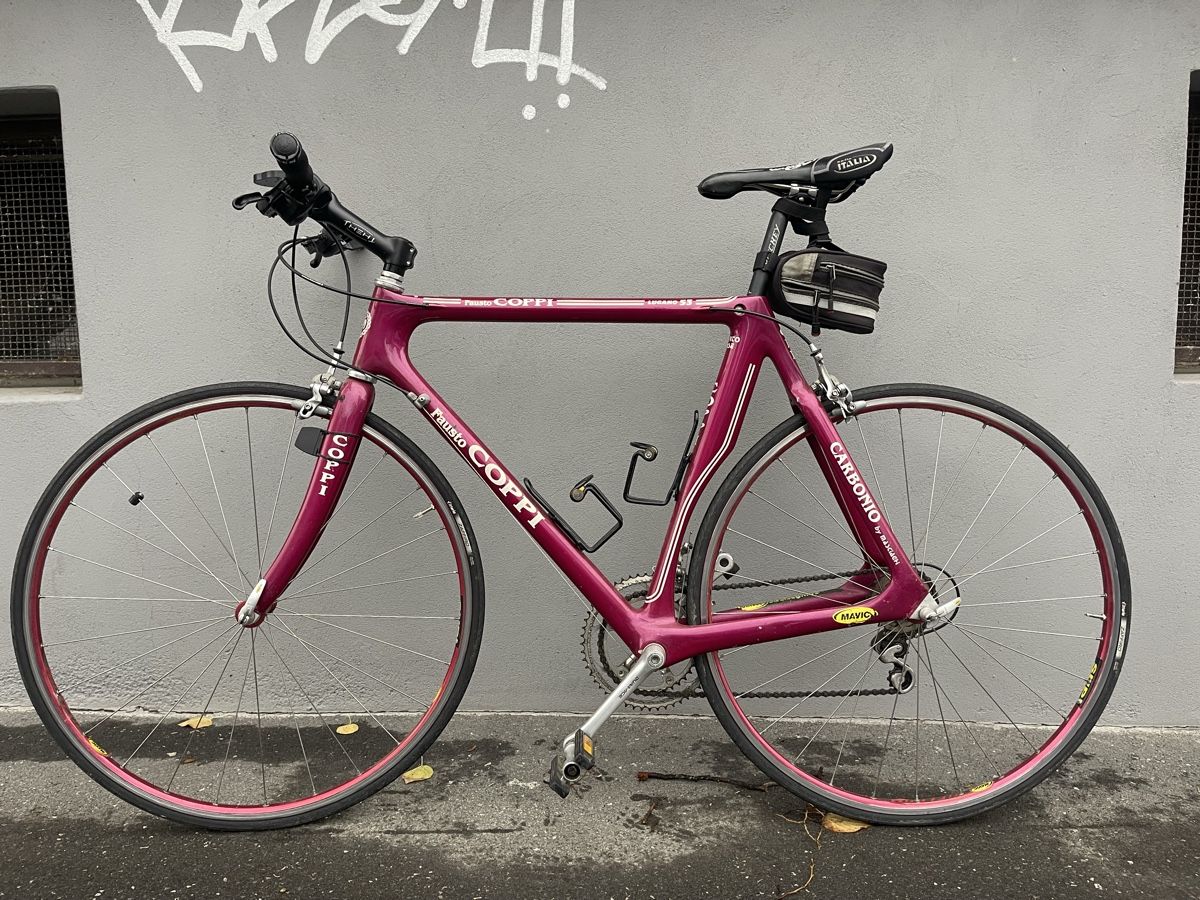 Biciclette: Fausto Coppi Carbonio Lugano 53 – Usato da Chavannes-Renens venduto da Serge_Dobble 1