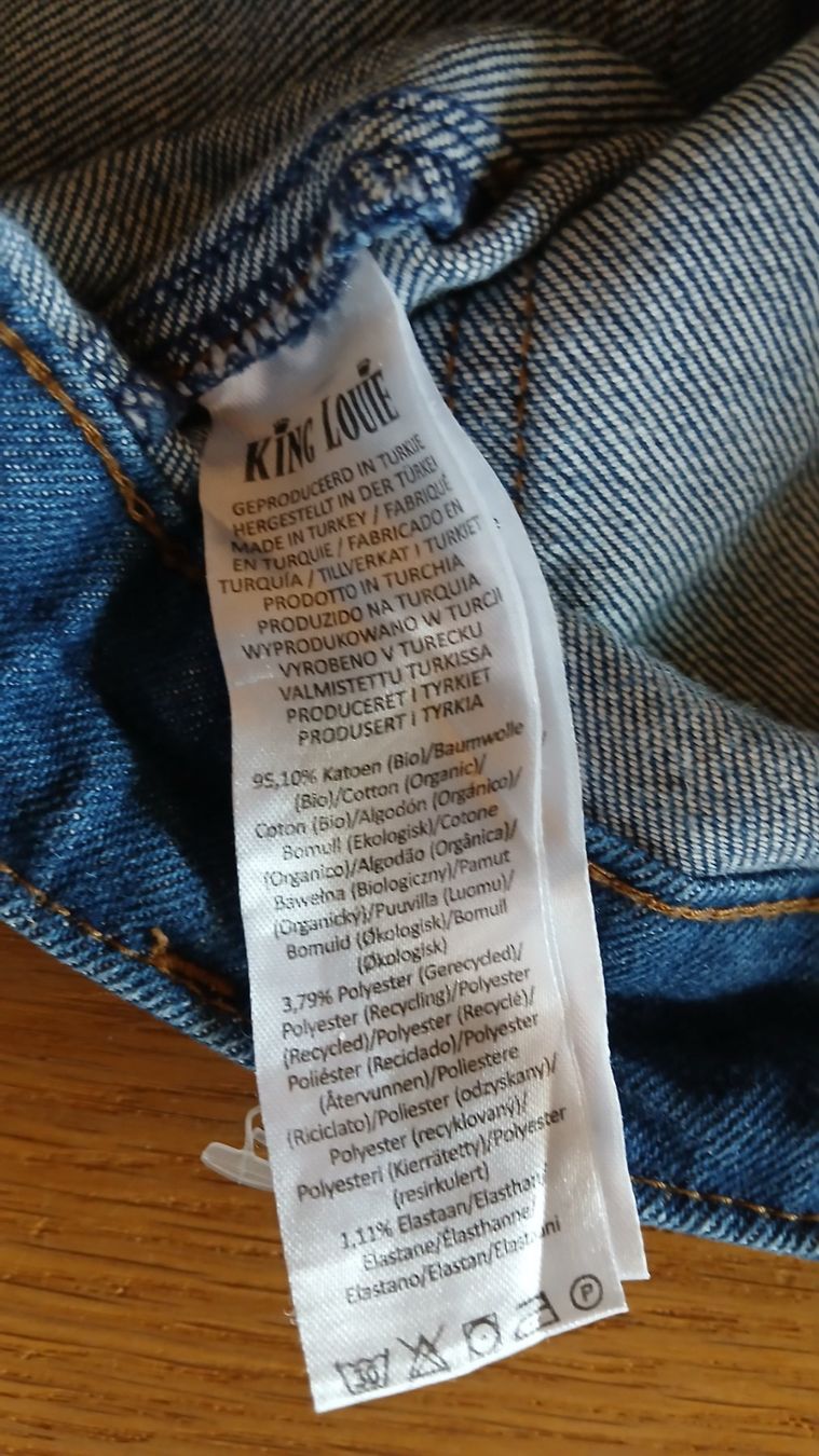 King Louie Jeans: Blaue Jeans, "King Louie" – Nuovo (secondo la descrizione) da Sumiswald venduto da REgula011113 2