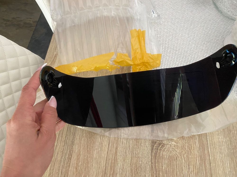 agv k3 visier verspiegelt