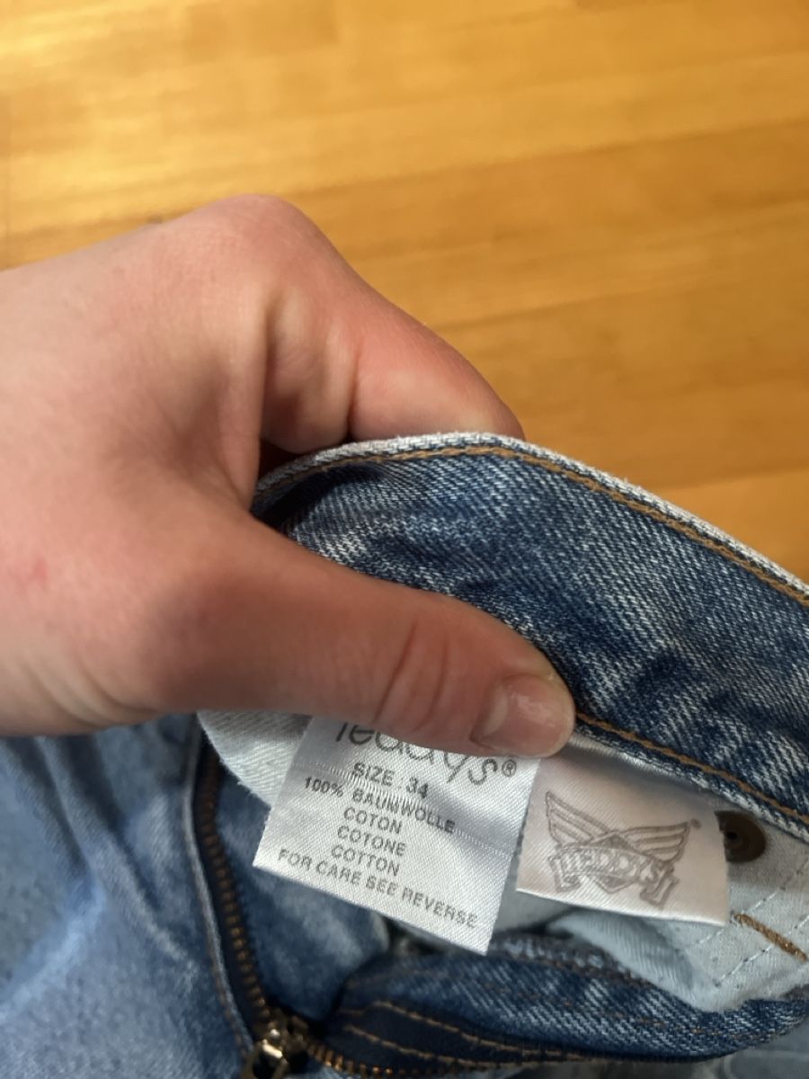 Jeans: Teddy's Jeans Gr. 34 100% Baumwolle Used Look – Gebraucht aus Bern von fla_yj25 2