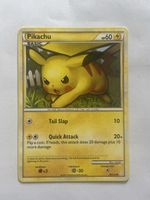 Pokemon Karte Pikachu Heartgold & Soulsilver vintage