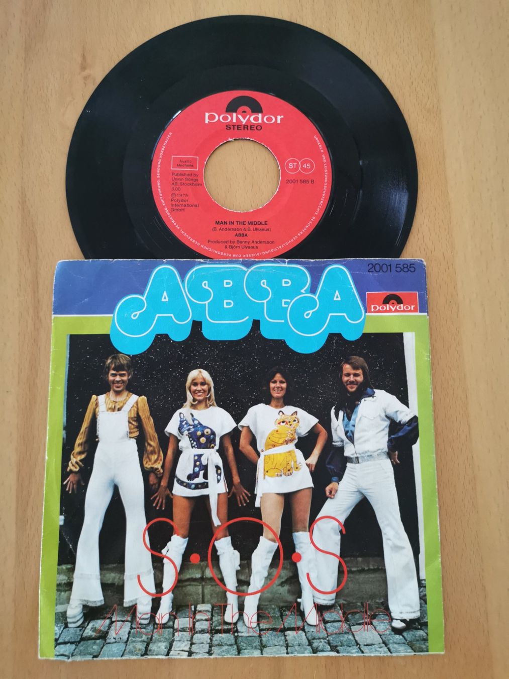 Dischi in vinile: ABBA - SOS / Man In The Middle - Single – Usato da St.Gallen venduto da Tamal0204
