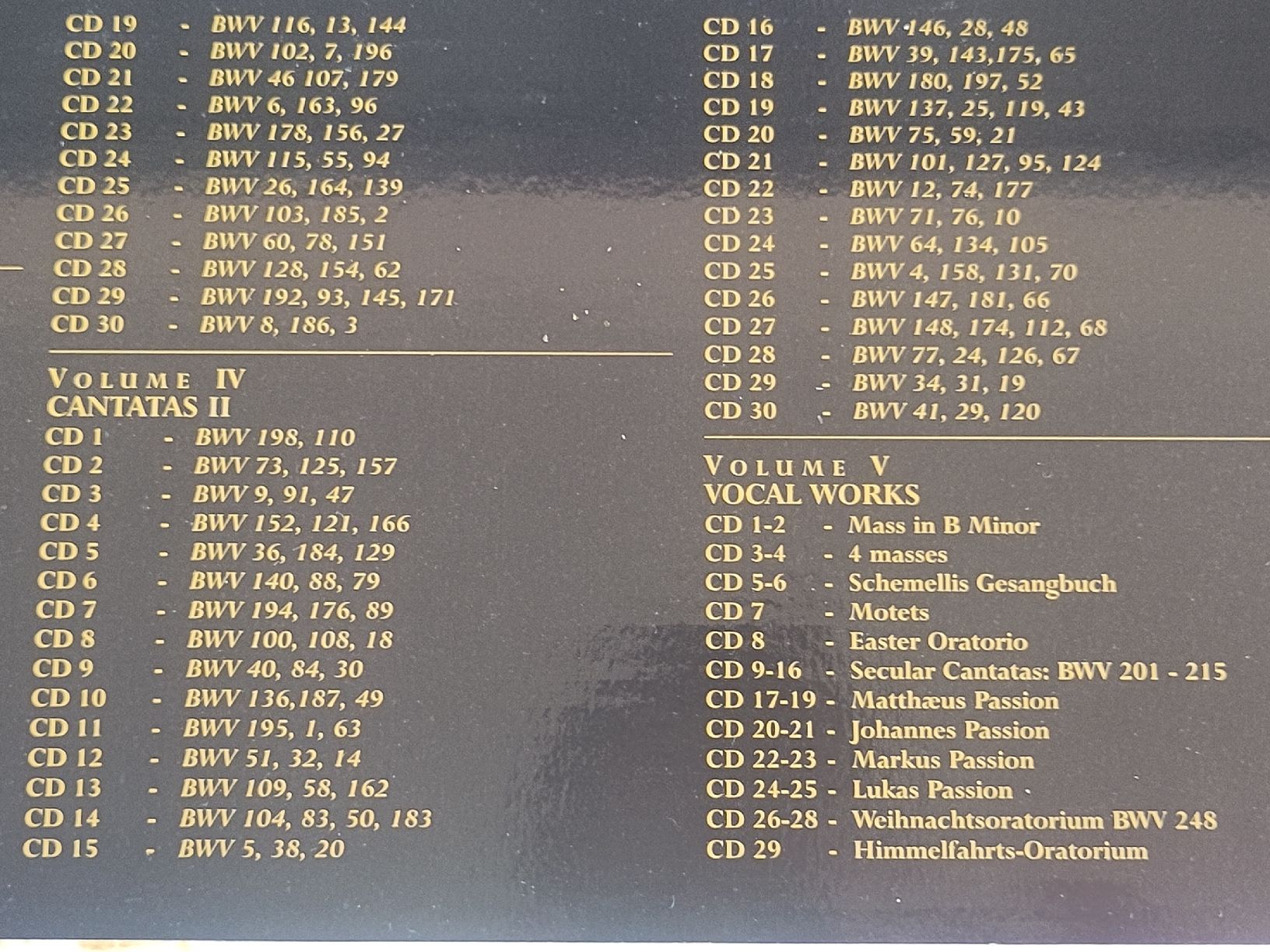 CDs: BACH EDITION "Das Gesamtwerk" 160 CD's – Neu (gemäss Beschreibung) aus Basel von Morgenmuffel 5