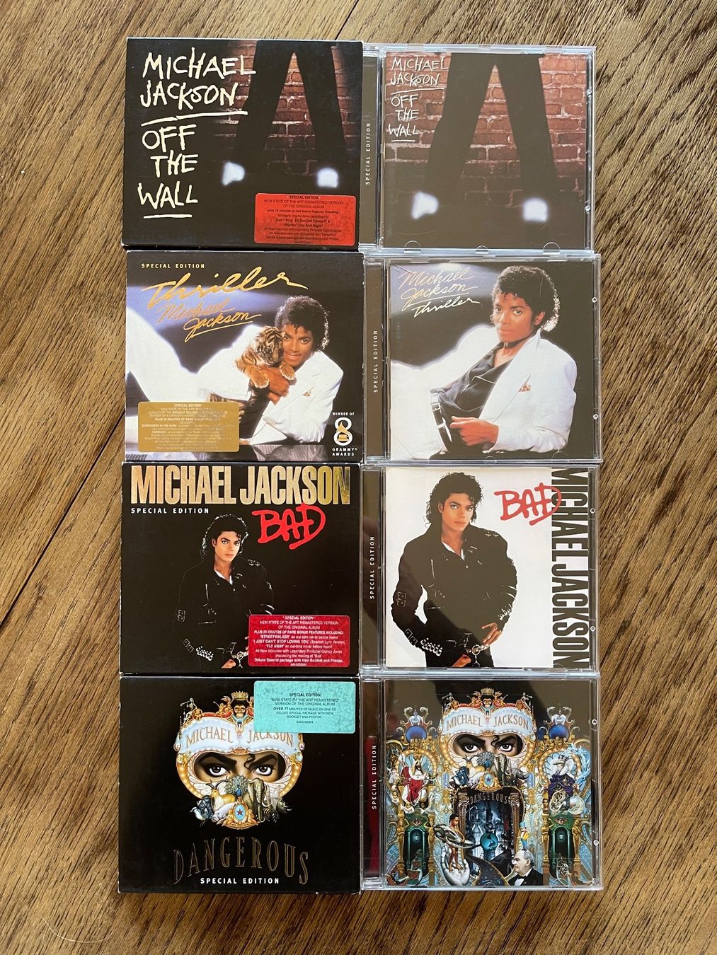 CDs: Michael Jackson (4cd albums Special edition) – D'occasion à Vessy par