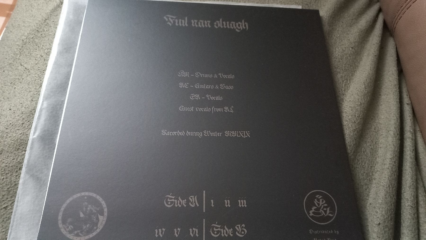 Schallplatten: Sluagh-1 Vinyl LP BLACK METAL – Gebraucht aus Olten von Donatello1984 1