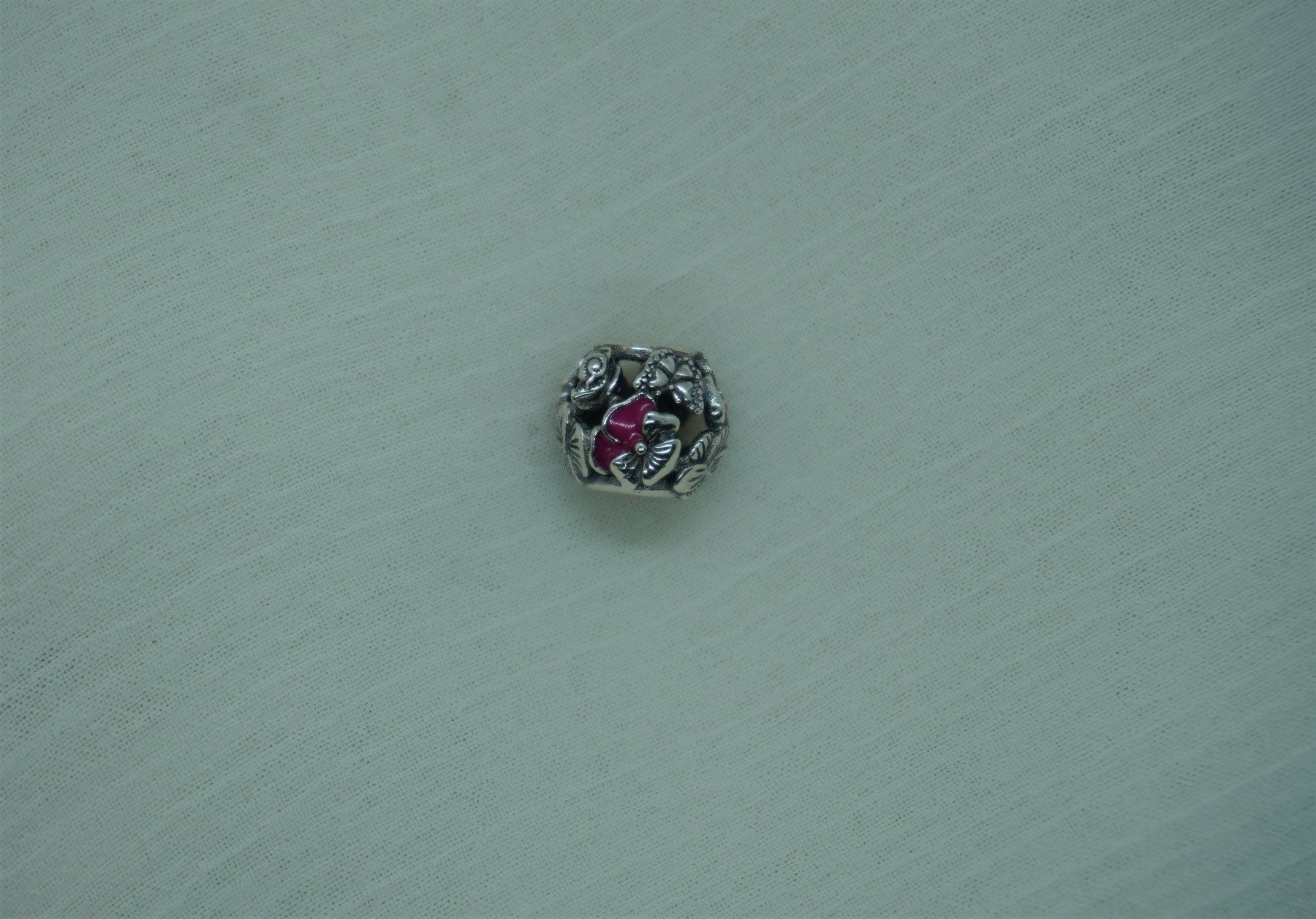 Ciondoli: Charm "Rosa Blumenkugel" zu Pandora Silber 925 – Nuovo (secondo la descrizione) da Niederbüren venduto da Fidi5 2
