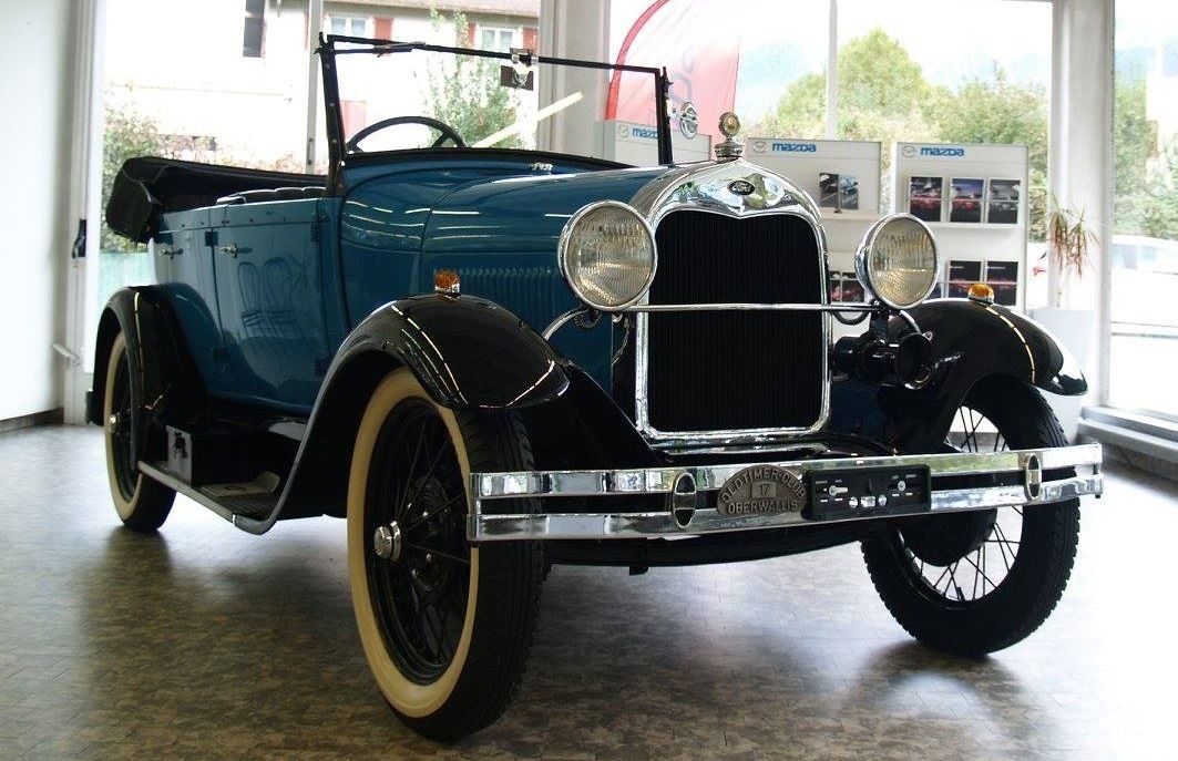 Ford (Usa) Automobili: 1929 Ford A Cabrio Veteran – Usato da Ried-Brig venduto da V8_Andy