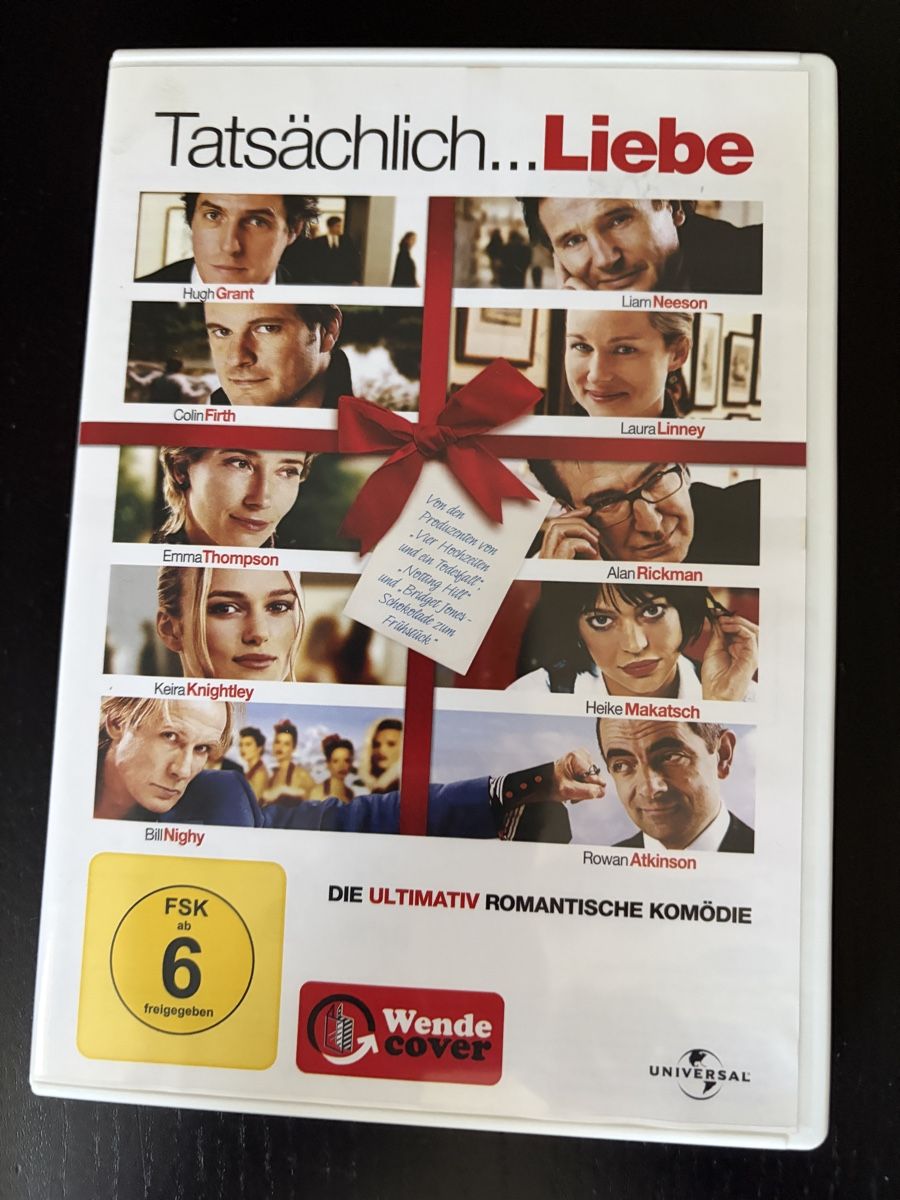Tutti i DVDs:  Tatsächlich….Liebe DVD – Usato da Fisibach venduto da roma-am