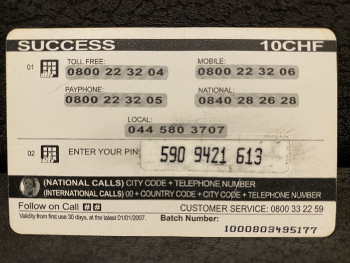 Schede telefoniche: Carte dos 2 – Usato da Lausanne venduto da babacard10 1