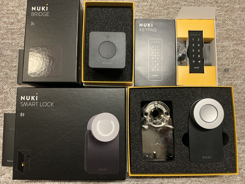 NUKI Smart Lock Set mit Bridge und Keypad. (Gebraucht) in Hätzingen für ...
