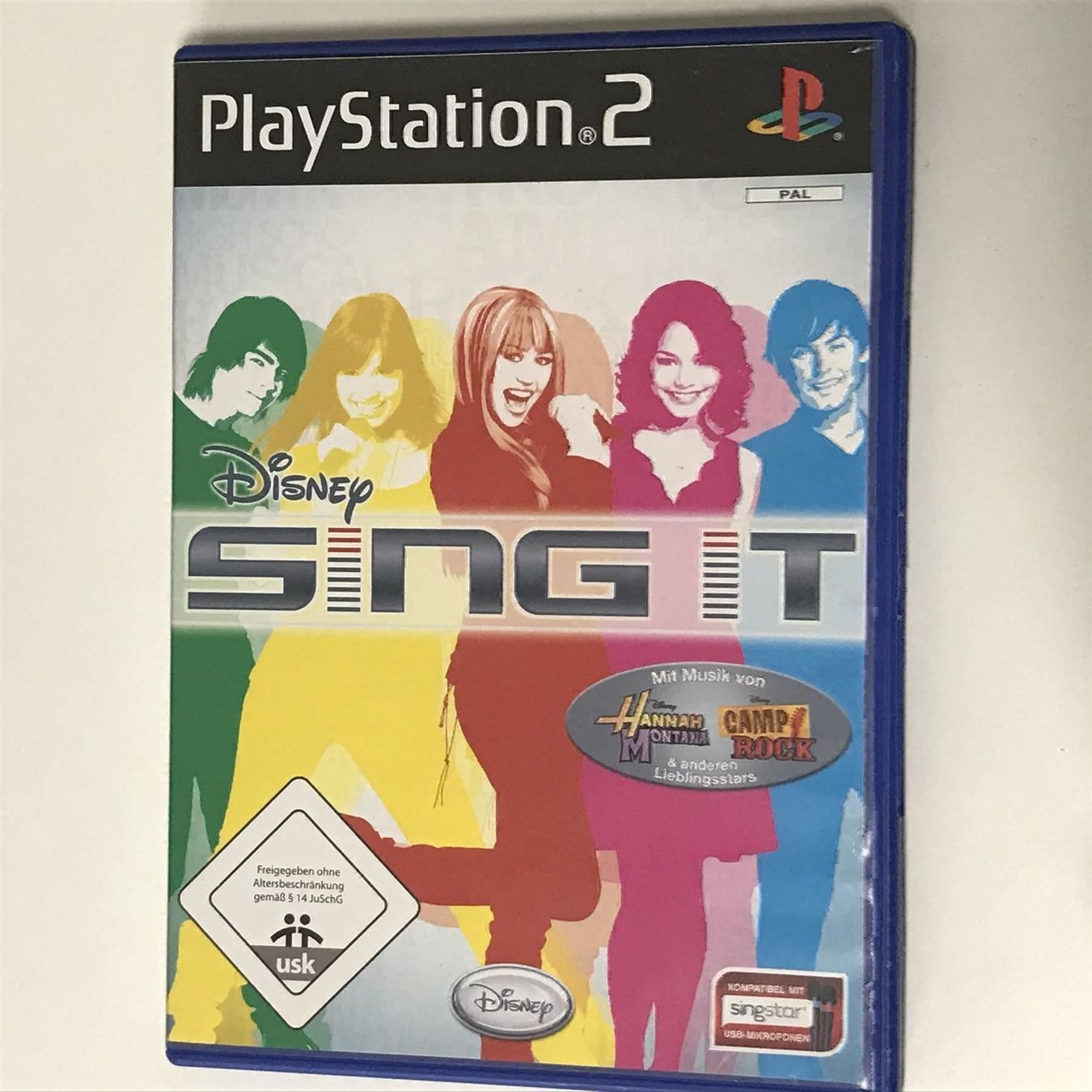 Spiele: Sing it / Hannah Montana - Disney PS2 – Gebraucht aus Mollis von GamingCorner