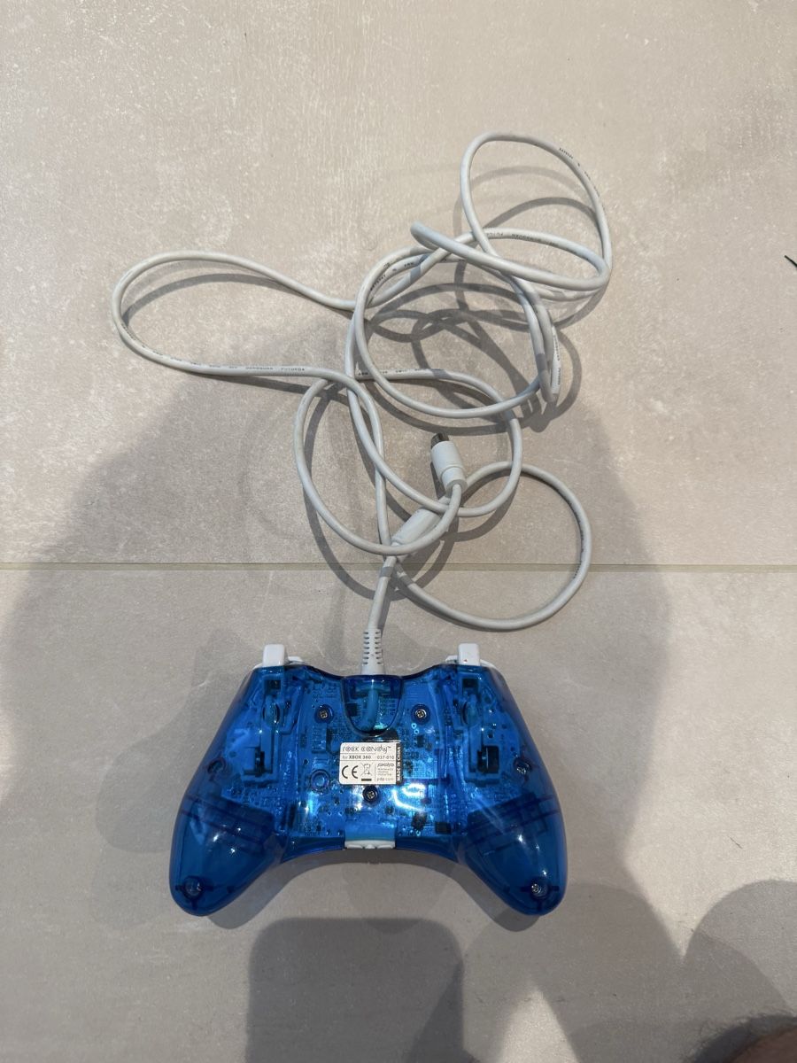 Controller: Xbox 360 Controller - Blau, gebraucht, voll funktionstüchtig – Usato da Däniken SO venduto da pet_hv5v 1