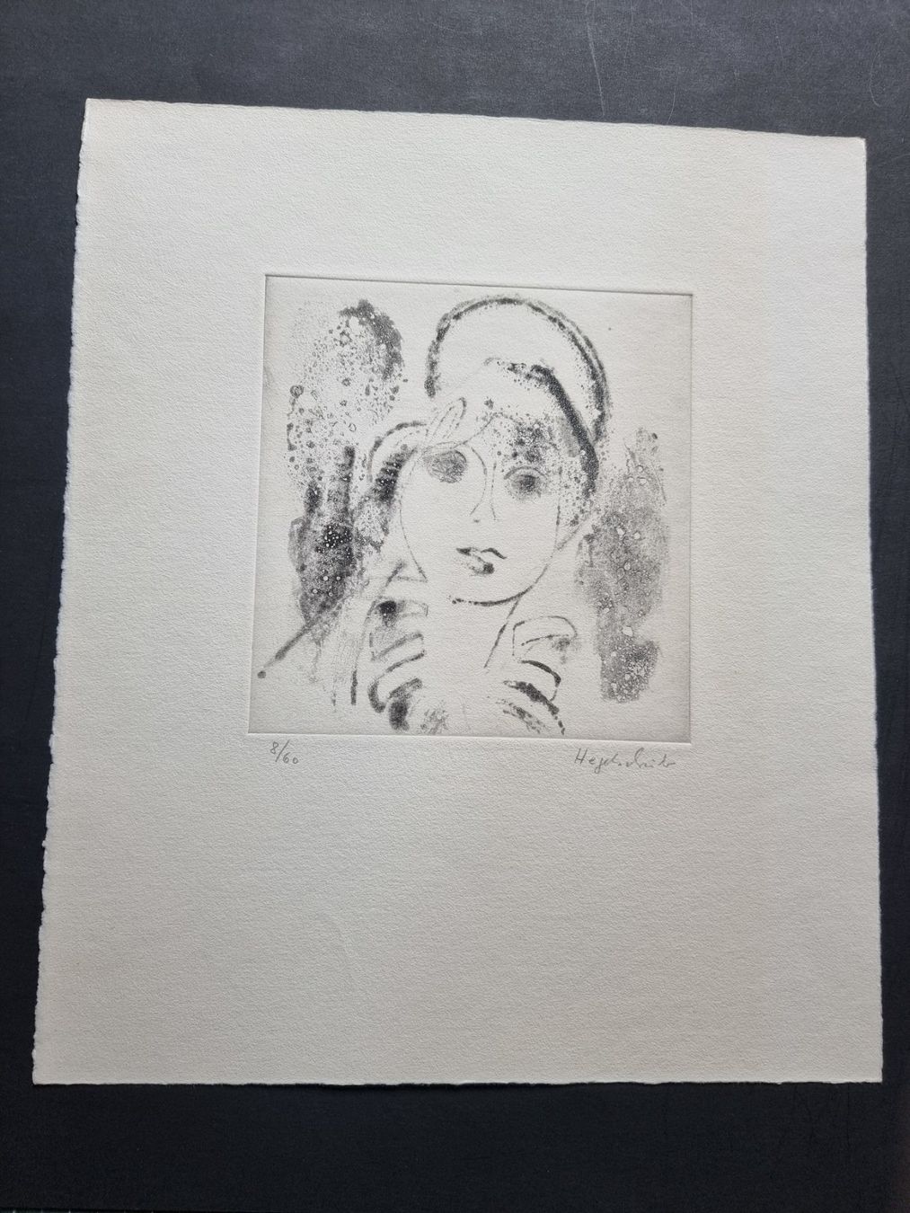 Grafiken & Lithographien: MAX HEGETSCHWEILER RADIERUNG SIGNIERT NUMMERIERT – Gebraucht aus Gersau von kunst-online 1