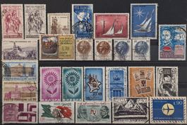 Italien 1960-1965 Lot 21 W. Europa CEPT Tunnel Mont-Blanc o