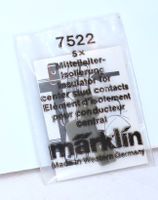 Märklin N° 7522 Mittelleiter Isolierung - Inhalt 5 Stück