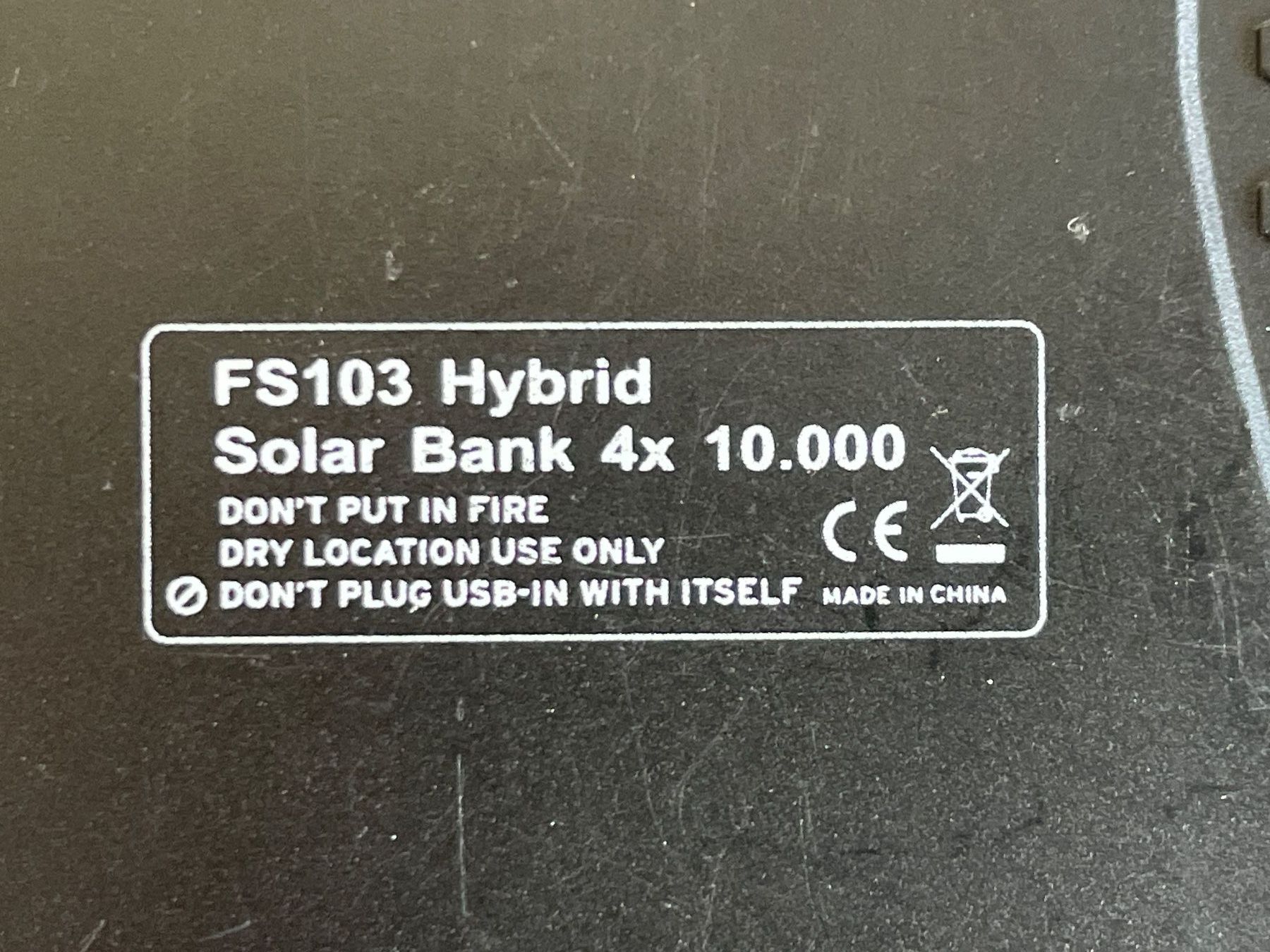 Xtorm Batterie: Solar-Powerbank 10000 Xtorm – Usato da Tuggen venduto da Dex8055 6