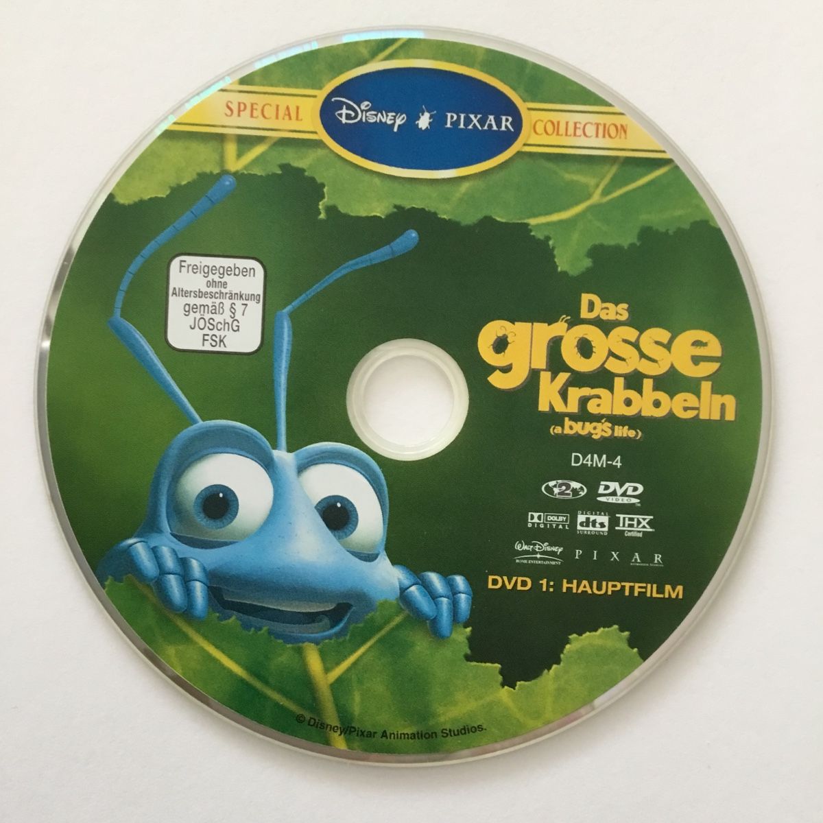 Tutti i DVDs: Das Grosse Krabbeln - Dvd nur Disc ohne Cover – Nuovo (secondo la descrizione) da Blauen venduto da berlingo65