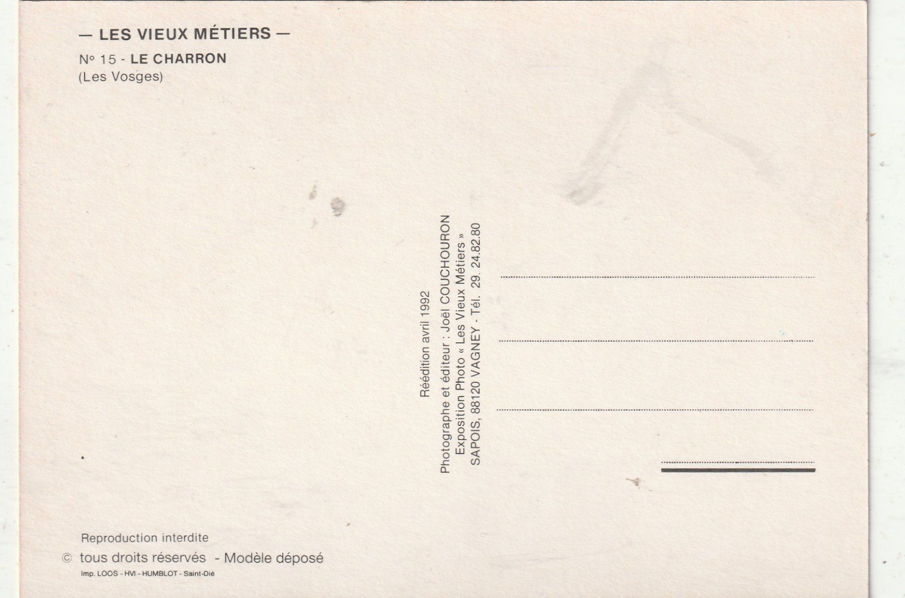 Cartoline postali: Die alten Zeiten – Usato da Lumbrein venduto da made02 1