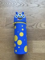 Legami Etui Monsterdesign für Stifte, blau