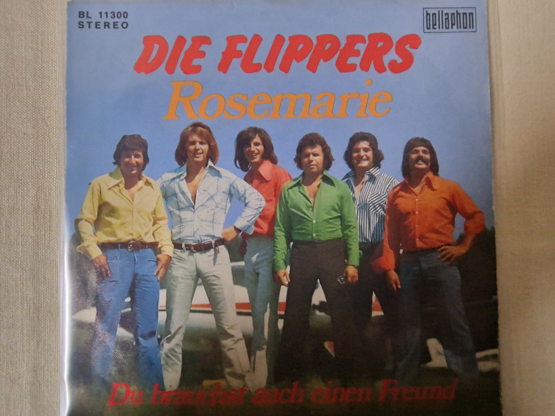Dischi in vinile: Die Flippers Single – Rosemarie – Usato da Root venduto da atelier22