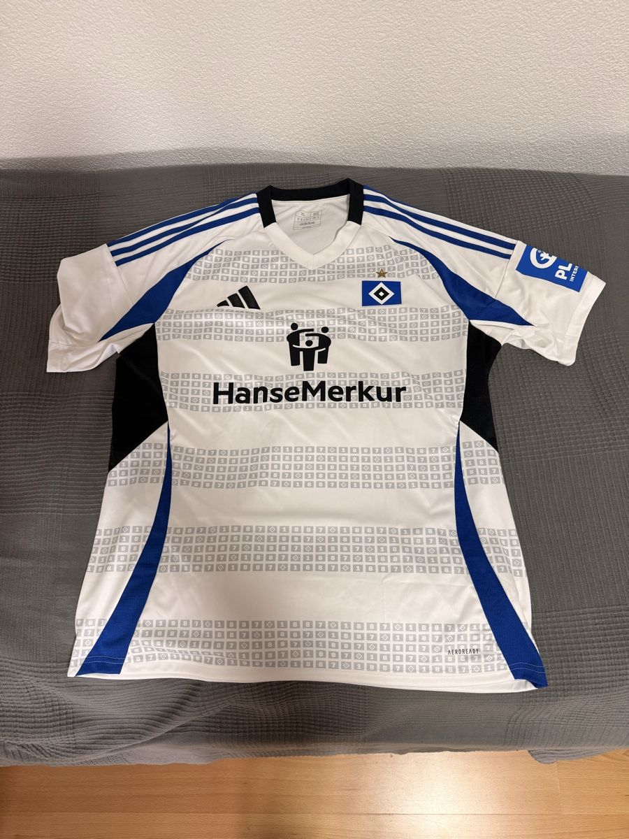 Adidas Canottiere & Pantaloni: Hamburger SV Trikot Saison 24/25 – Nuovo (secondo la descrizione) da Münsingen venduto da Rtampa