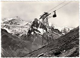 Zinal - Luftseilbahn Sorebois