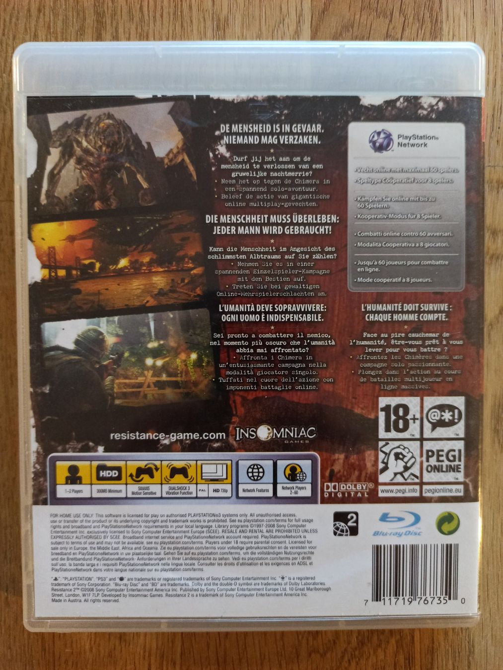 Giochi: Resistance 2 PS3 – Usato da Oberweningen venduto da mar_87mx 1