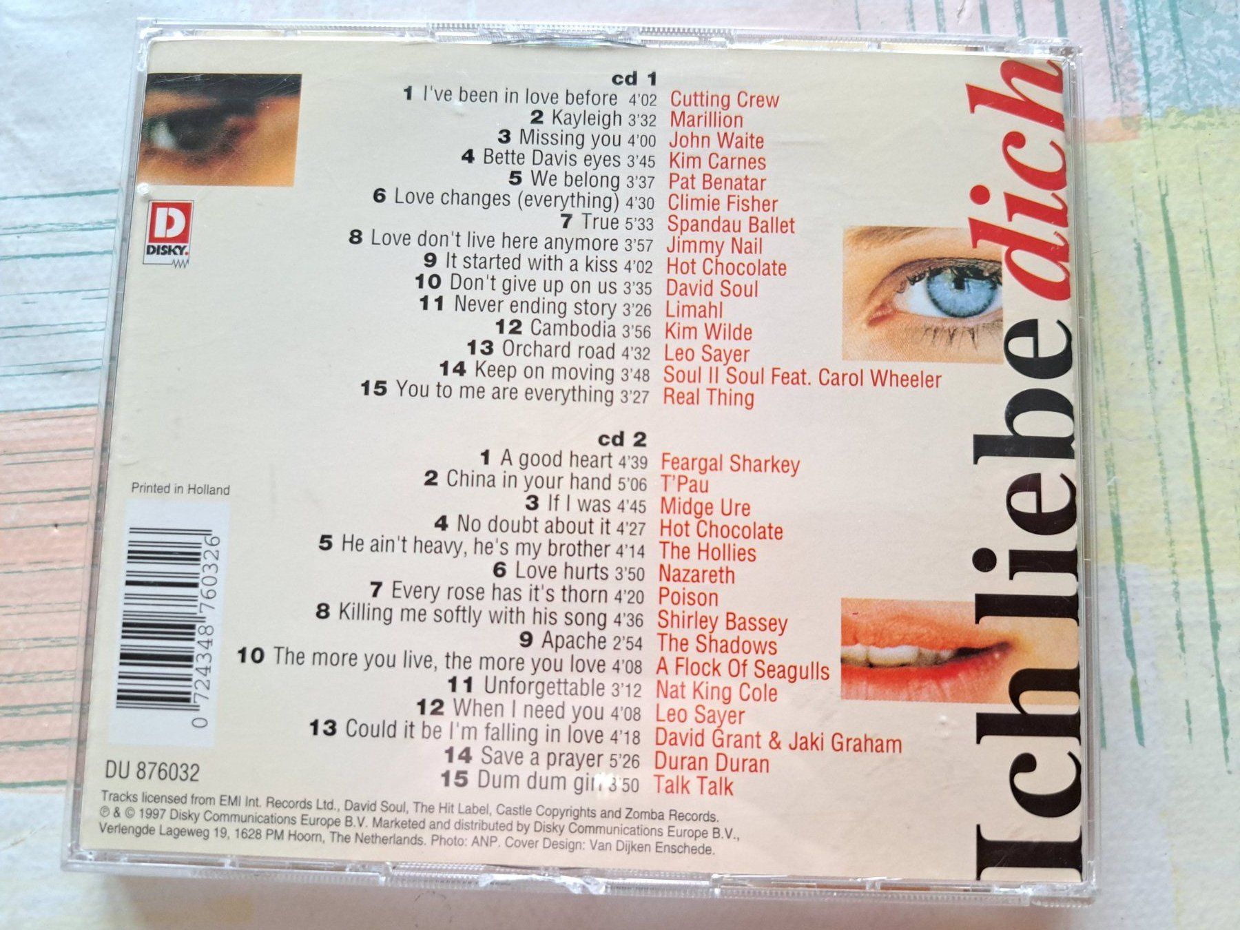 CD: Cd Compilation Ich Liebe Dich  – Usato da Pully venduto da bro_n52j 1