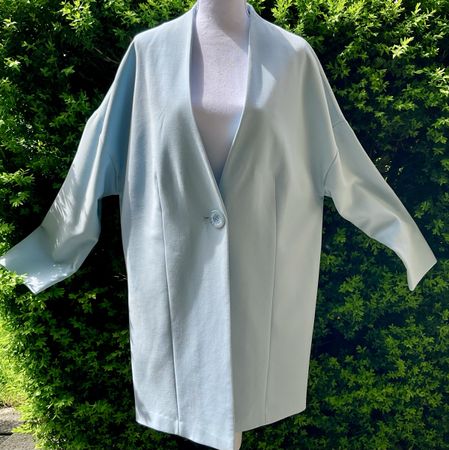 *NEU* Sheego Trend - stylisher Kurzmantel/Longblazer, Gr. 46
