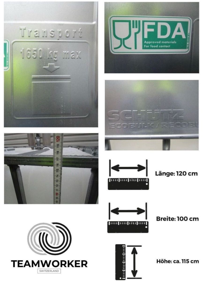 1000 Liter IBC Tank. Wie Neu ! (Neu (gemäss Beschreibung)) in ...