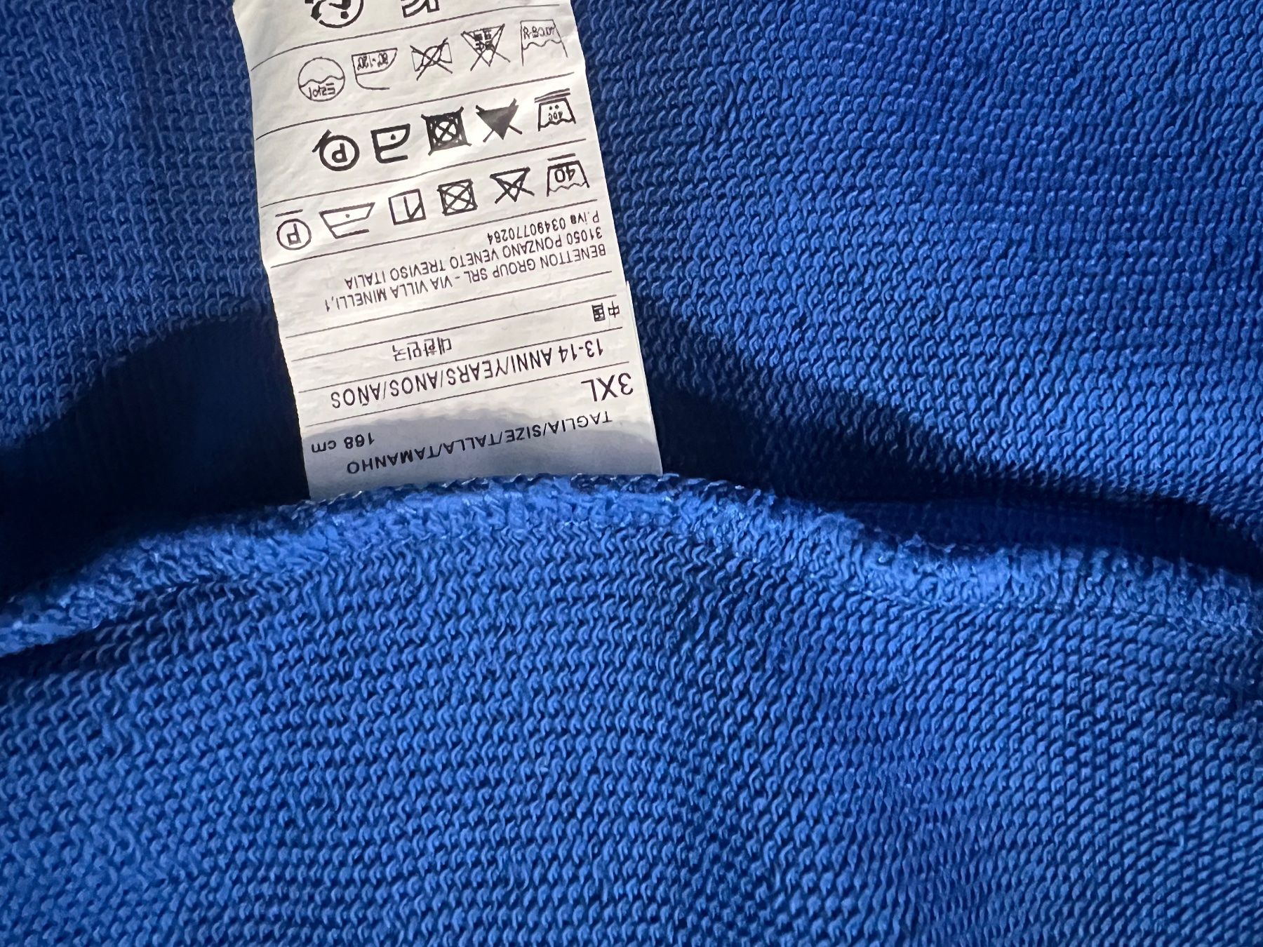 Benetton Kleiderpakete & -sets: Jogging sur vêtement Benetton bleu – Neu (gemäss Beschreibung) aus Cologny von PEACEANDLOVE 6