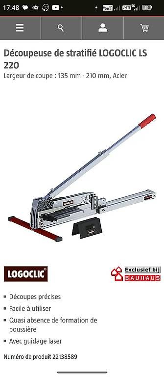 Tous les outils: Trancheuse à parquet – D'occasion à Le Crêt-p-Semsales par VincentC01 3