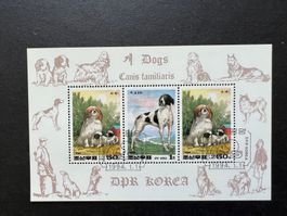 Korea Hunde Block 1994 Erstag gestempelt (C262)